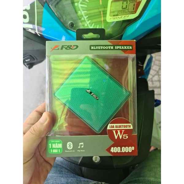 Loa blutooth Fenda W5 mới fullbox (Xanh)