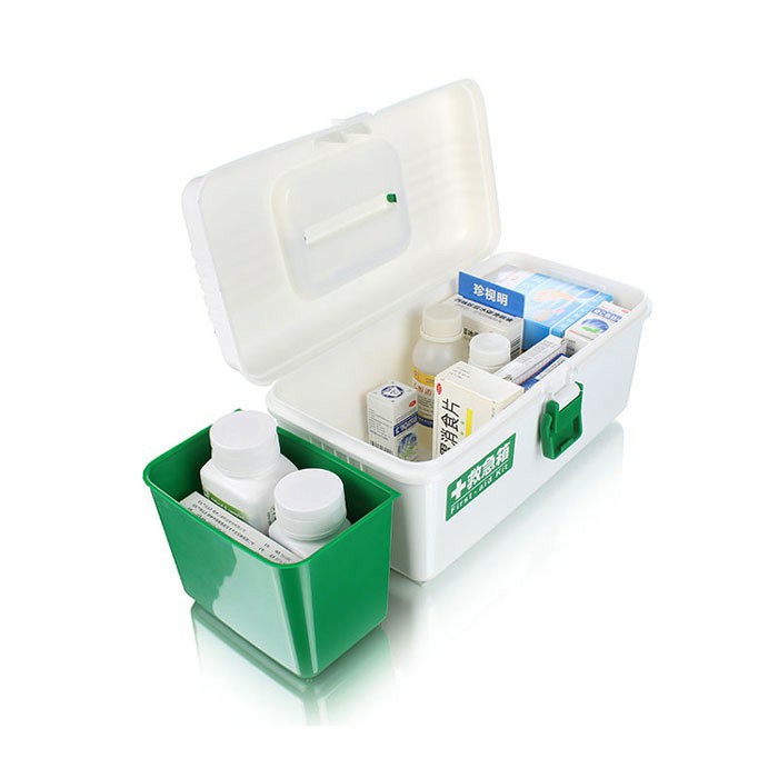 Hộp đựng thuốc và dụng cụ y tế gia đình bằng nhựa cao cấp  - Made in Japan - KBN 485409
