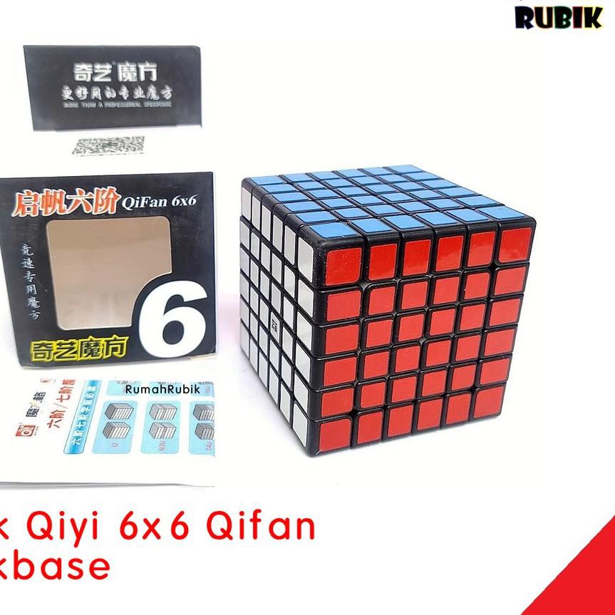 Khối Rubik 6x6 Qiyi Qifan Blackbase / Qy145bb