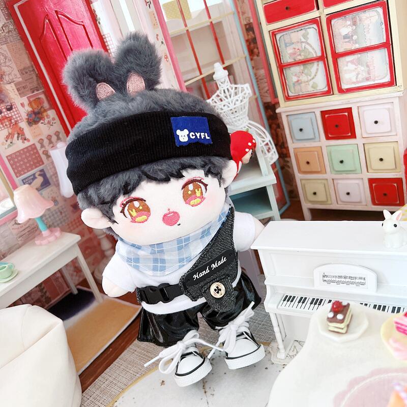 Búp Bê Ca Sĩ Jungkook Jimin NCT 20CM Chất Liệu Da