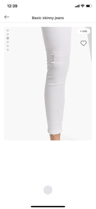 Quần jeans Stradivarius basic skinny low waist