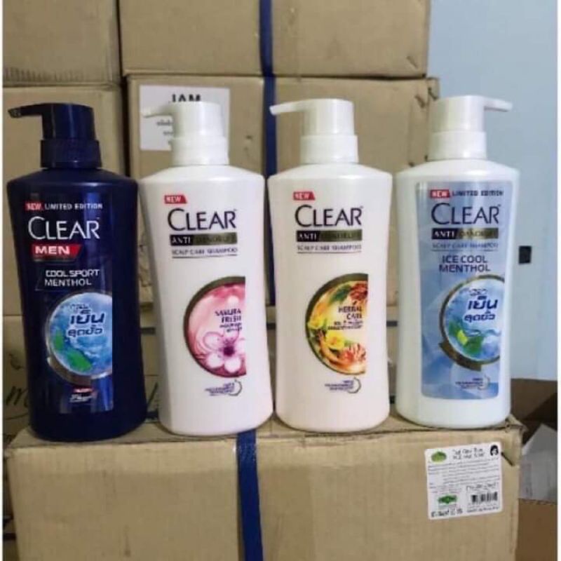 Dầu gội đầu clear thái 450ml