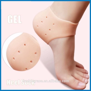 Vớ Silicon Bảo Vệ Chống Nứt Gót Chân (Màu Da)