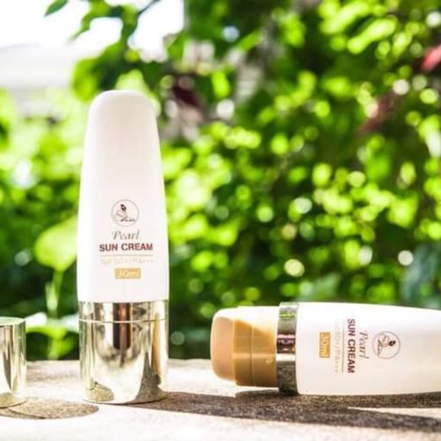 Kem chống nắng Pearl Sun Cream của minigarden