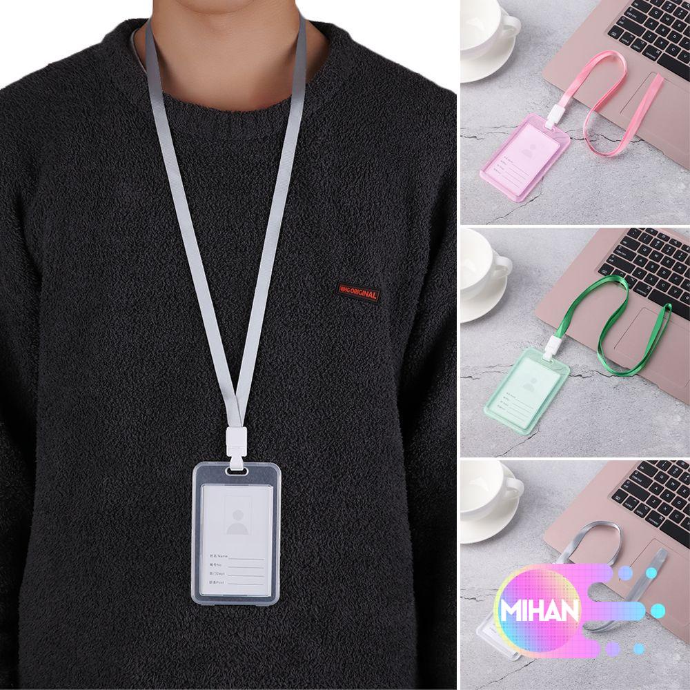 Bao đựng thẻ tên thiết kế hai mặt làm từ nhựa trong suốt