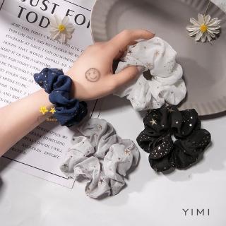 💞Yimi💞 Dây Buộc Tóc Hình Ngôi Sao Nhỏ Xinh Xắn Phong Cách Mori Hàn Quốc