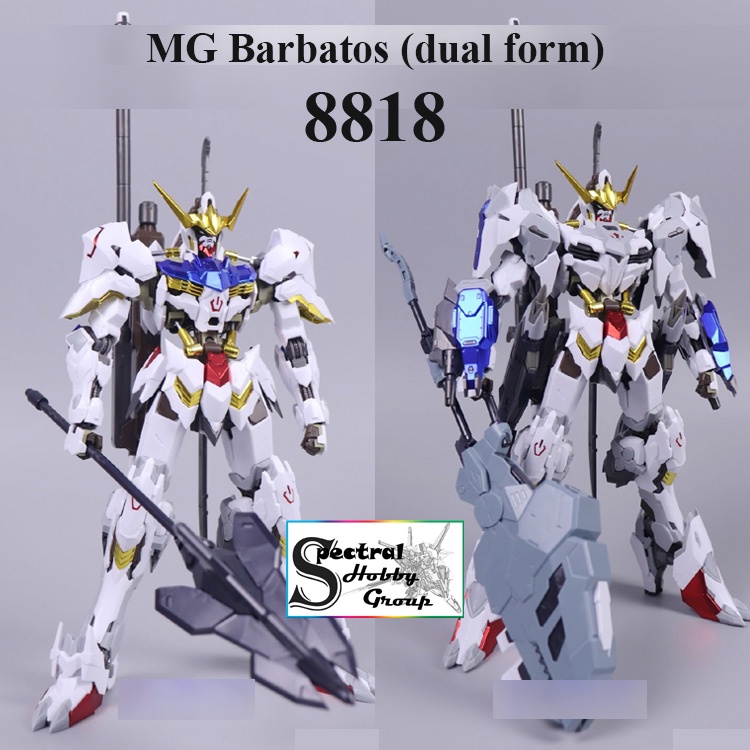 Mô hình lắp ráp MG Gundam Barbatos 8818 ver. HIRM forrm 1 &amp; 6 Daban