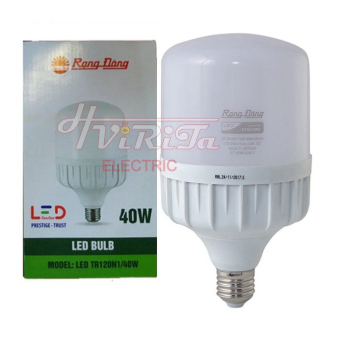 Bóng đèn led Rạng Đông 20w 30w 40W trụ Hàng Chính Hãng