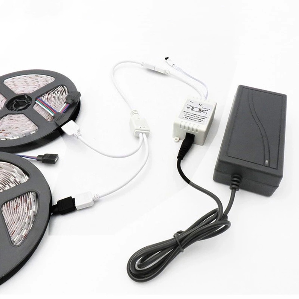 Dây cáp chia 4 chân 2/3/4 đầu RGB nối dài đèn LED 5050 3528