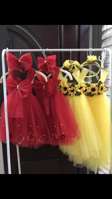 Váy tu tu hoa hướng dương