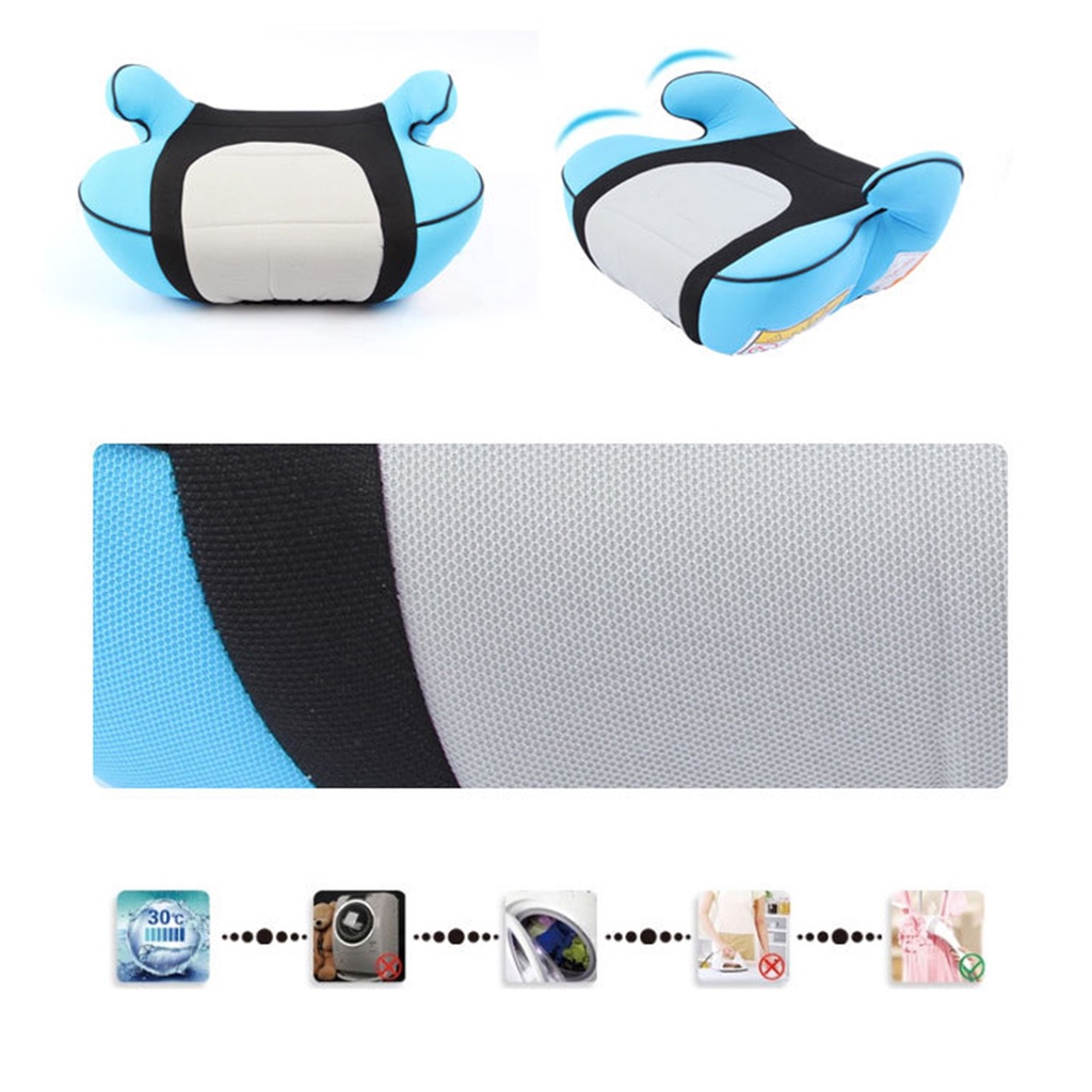 [Hàng HOT] Đệm lót Ghế ngồi ô tô cho bé 3-12 tuổi Nâng Chiều Cao Thoải mái thoáng khí【Southdakota051】