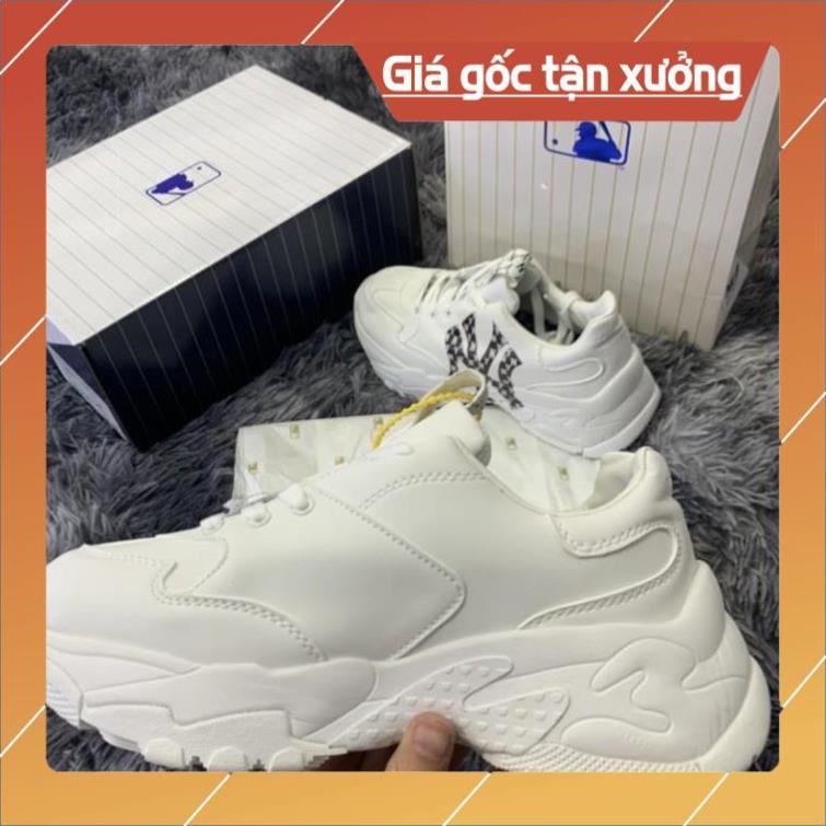 [FreeShip –Sale hàng cao cấp] Giày thể thao nam nữ Sneaker MLB Xịn sò Full phụ kiện, Giầy MlB chạy bộ, đi chơi, tập GYM