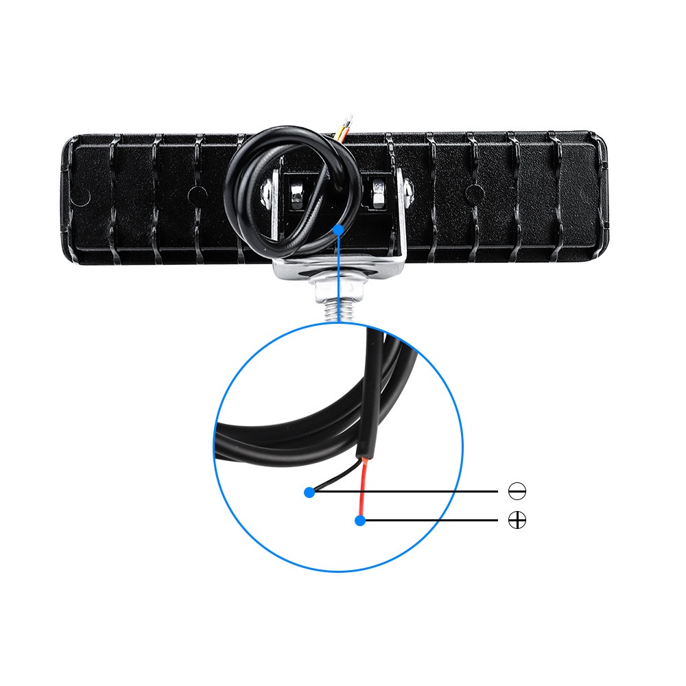 Đèn Pha Xe Hơi/Xe Máy 72W 24 Bóng LED
