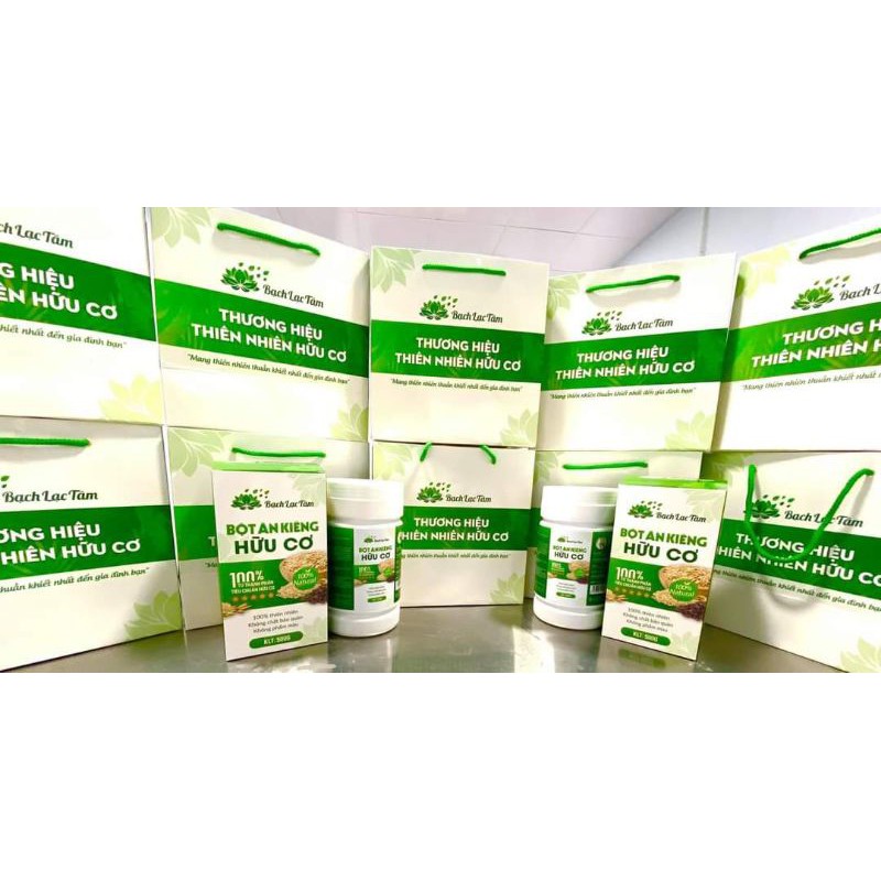 Bột ăn kiêng hữu cơ Bạch Lạc Tâm (500g) | BigBuy360 - bigbuy360.vn