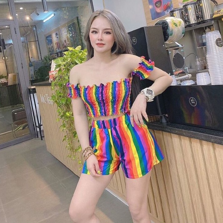 set đồ nữ trễ vai sexy