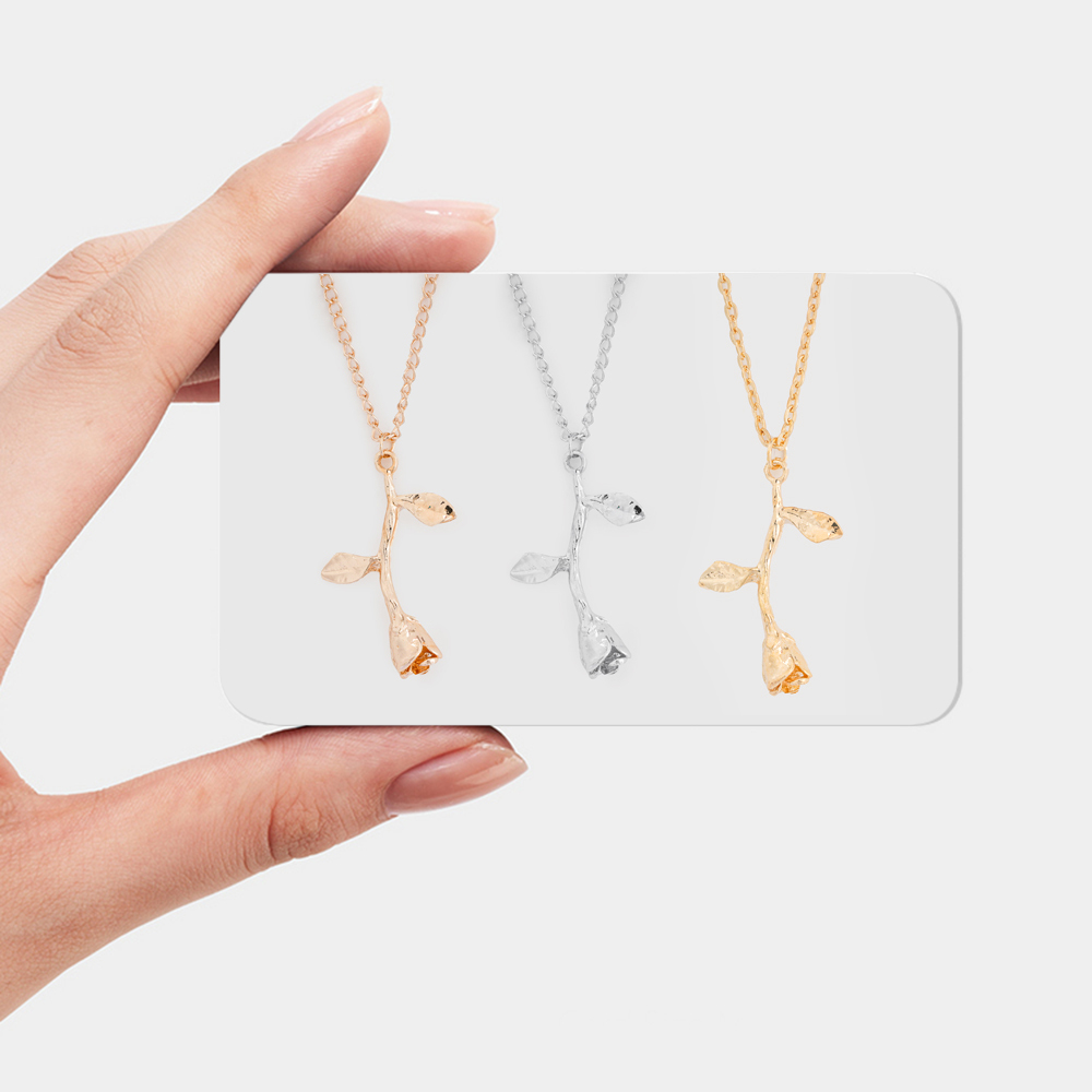 Vòng cổ mặt hình học đính đá thời trang cho nữ