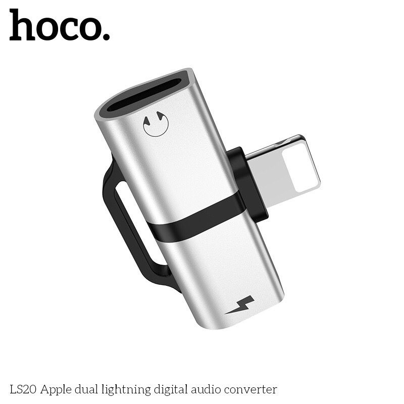 Jack Chuyển Đổi Cổng Lightning cho Iphone hoco LS20