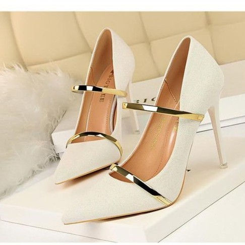 Giày Gót Nhọn Thời Trang Mã XKC37