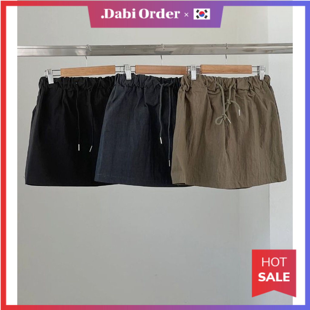 [Brandi/Vivid Closet] Chân Váy Ngắn Dây Thun 3 Màu order từ Hàn