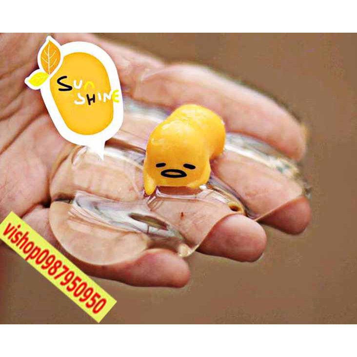 (M812) trứng ốp la gudetama -shop SLIMEMOCHISQUISHY