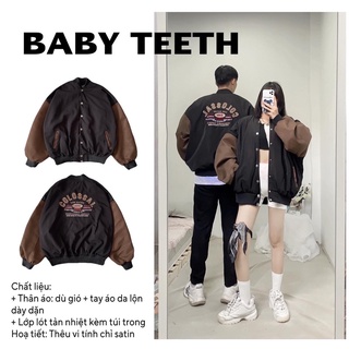 Áo khoác Bomber colossal đen