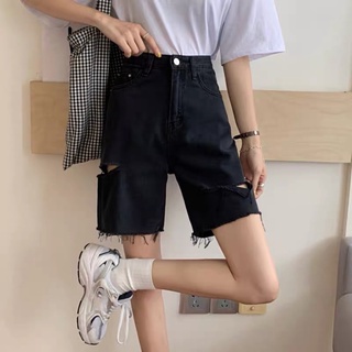 Quần jeans ngố rách PTL