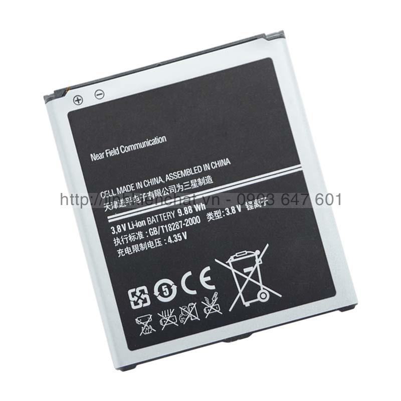 Pin Galaxy Grand 2 G7102 G7106 2600mAh Zin - Hàng nhập Khẩu