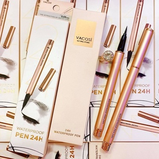 Kẻ Mắt Vacosi Natural Studio WaterProof Pen Eyeliner 24H