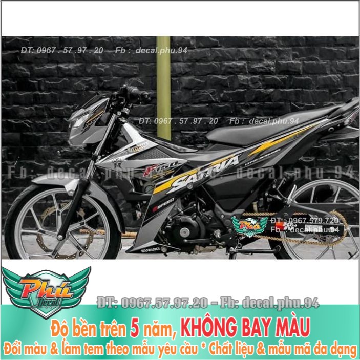 Tem rời Satria Xám đen (X)