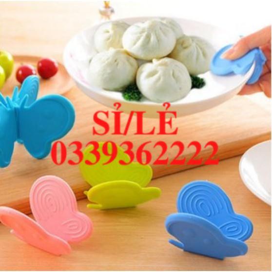 [ HAIANHSHOP ] Set 02 găng tay silicon chống nóng hình cánh bướm  Duashop &gt;