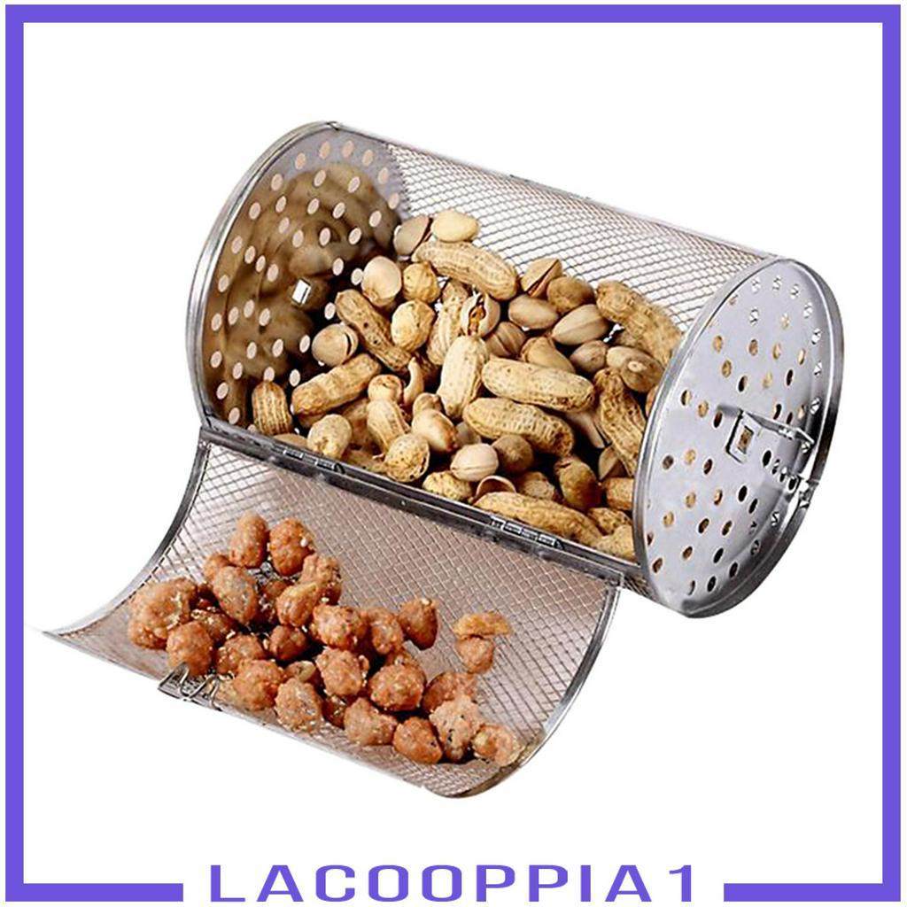 1 [Lacooppia] 1 Vỉ Nướng Bằng Thép Không Gỉ Màu Bạc Dùng Cho Lò Vi Sóng