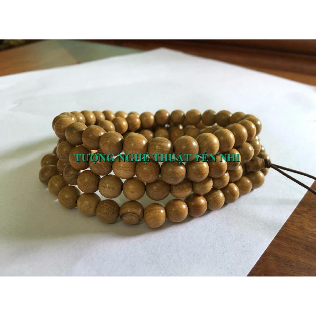 Chuỗi vòng 108 hạt gỗ xá xị 10mm