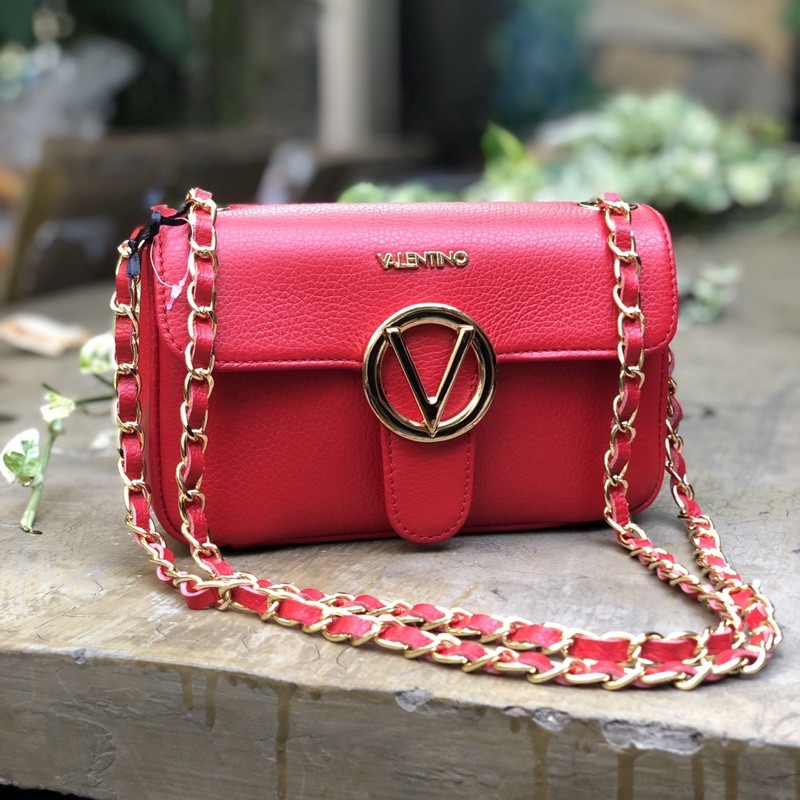 Túi VALENTINO đỏ mini hàng Ý chính hãng