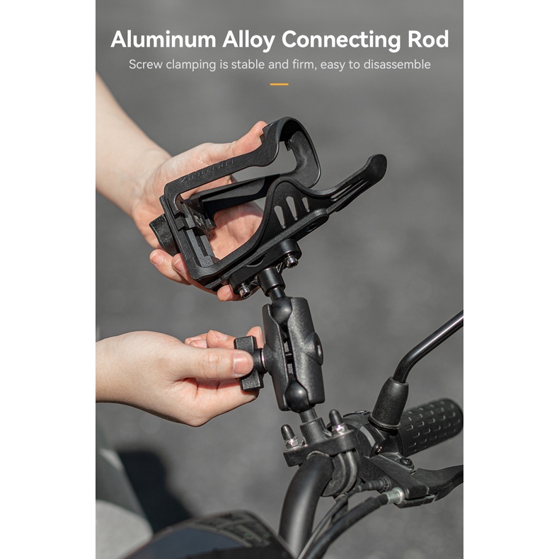 [Fulfilled by Shopee] Rockbros Giá Đỡ Bình Nước Xoay 360 Độ Cho Xe Đạp° Phụ Kiện Chuyên Dụng Dành Cho Xe Đạp