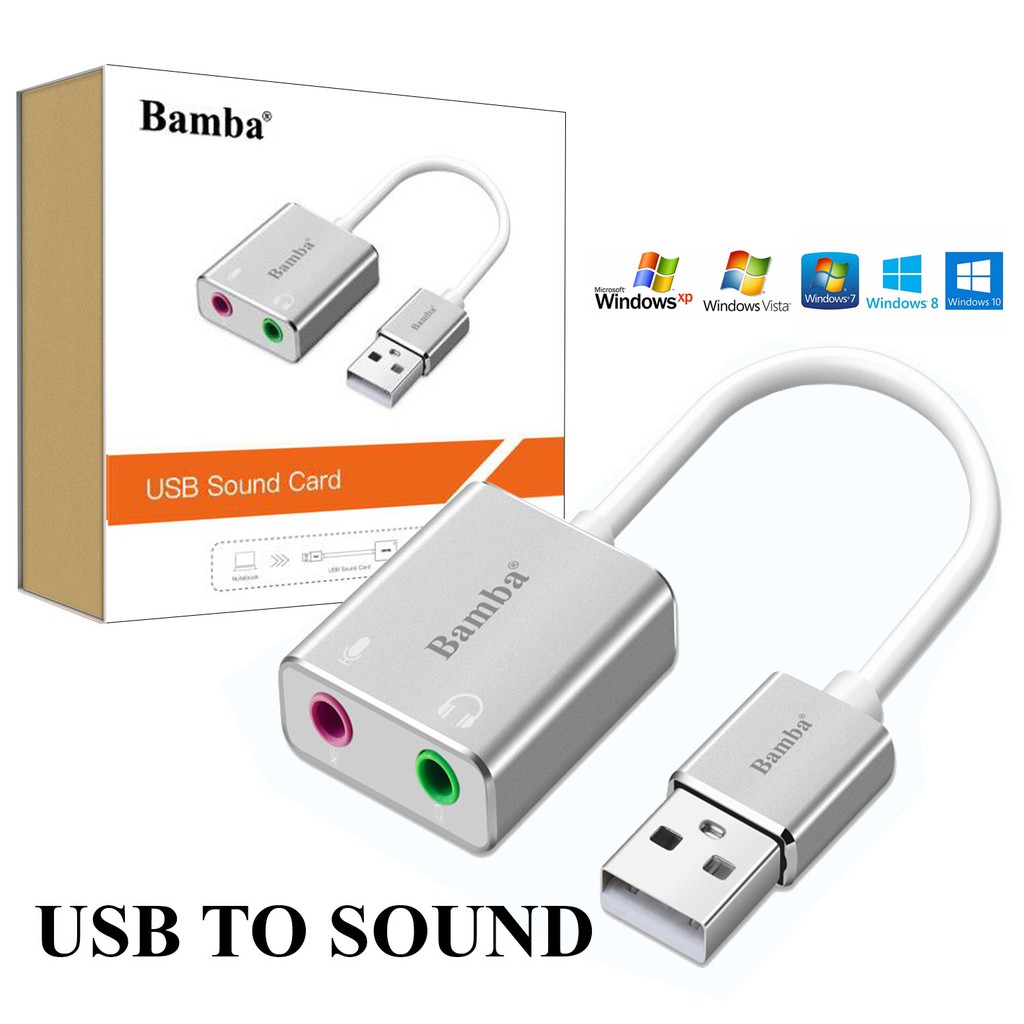 Cáp chuyển đổi USB to Sound âm thanh 7.1 - USB TO SOUND 7.1