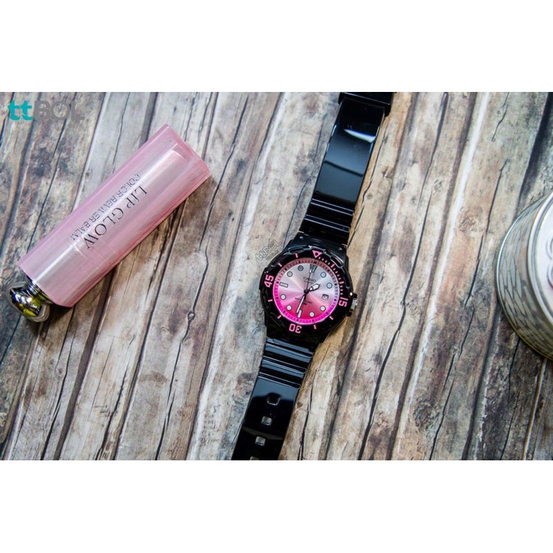 Đồng hồ nữ dây nhựa Casio chính hãng Anh Khuê LRW-200H-4EVDR