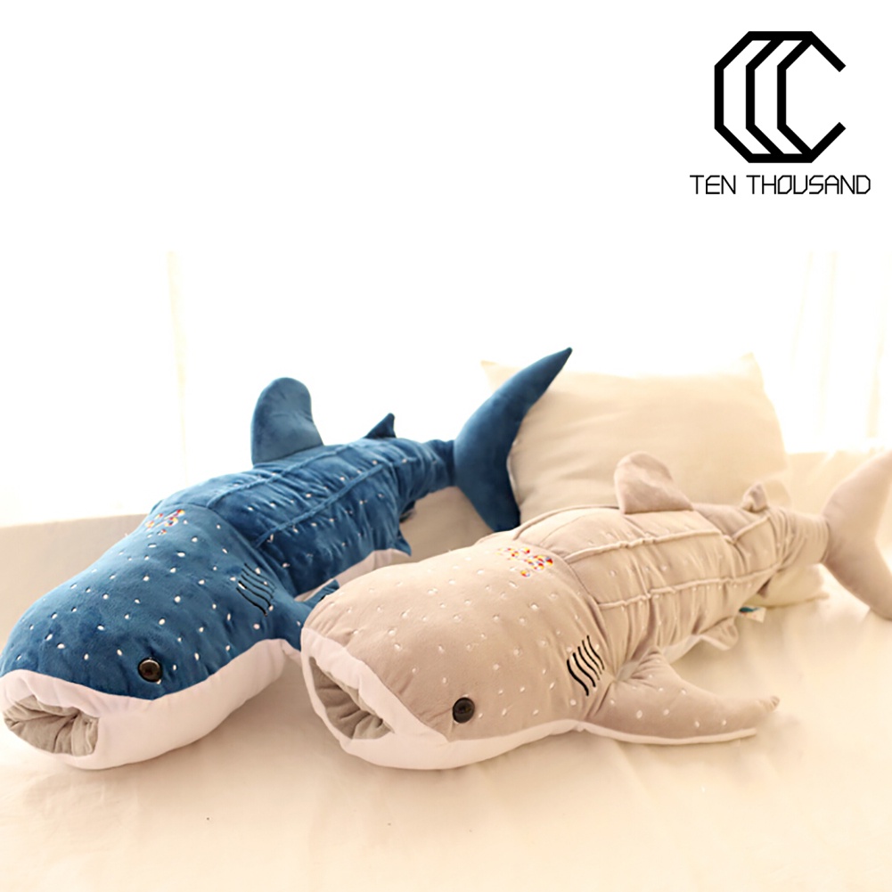 Thú nhồi bông hình cá mập/cá voi dễ thương cho bé