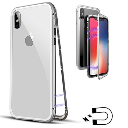 ỐP LƯNG HÍT NAM CHÂM CƯỜNG LỰC 2 MẶT DÀNH CHO IPHONE