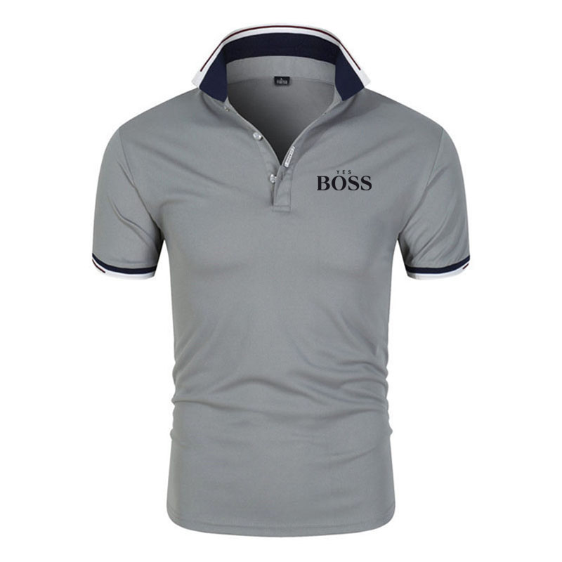 Hugo Boss áo polo Thời Trang Cao Cấp Cho Nam