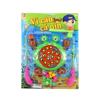 bộ câu cá chạy pin kèm đập chuột cho bé