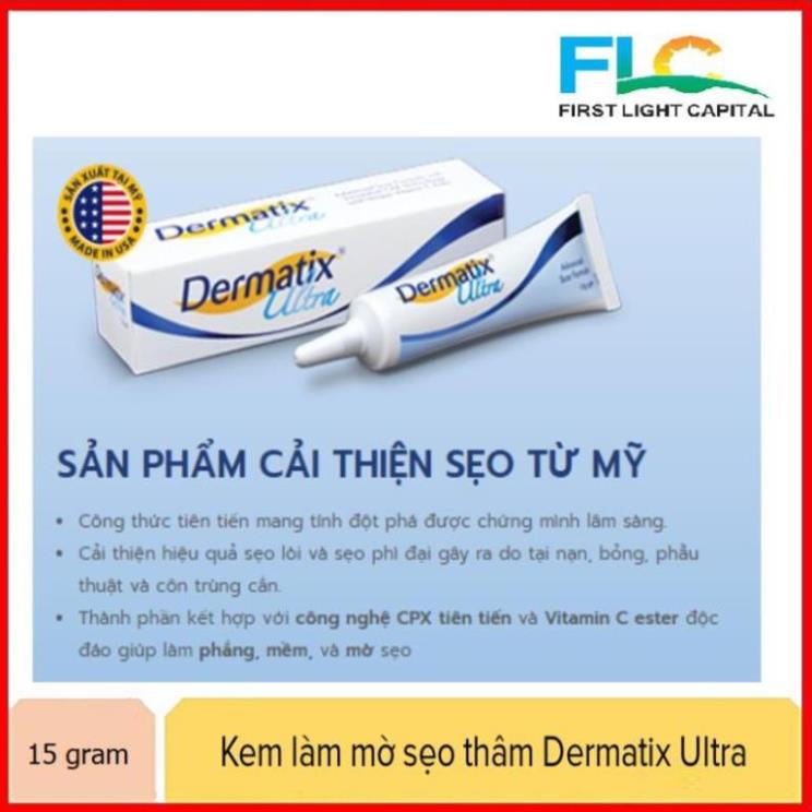 [GIÁ GỐC] Kem mờ sẹo Dermatix ultra, hỗ trợ mờ sẹo, mờ thâm - Tuýp 7g