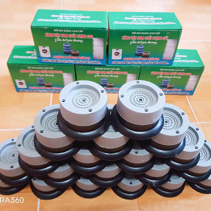 COMBO 4 Chân Đế Kê Máy Giặt Tủ Lạnh
