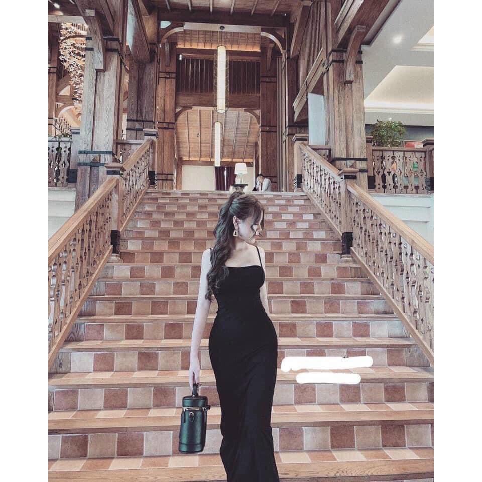 [ có ảnh thật sp  ] Váy body 2 dâykhoét, Váy body khoét vai / Thoitrangsvtn