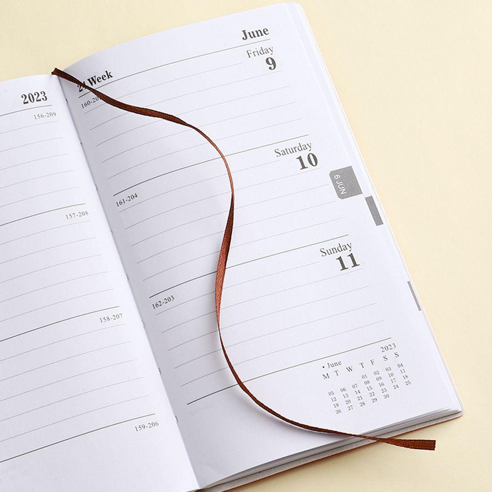 PEWANY Sổ Tay Agenda Khổ A6 Bản Tiếng Anh Dùng Làm Quà Tặng Cho Học Sinh