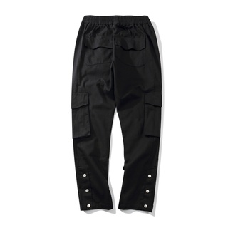 Quần Cargo Pants Black Cạp Chun