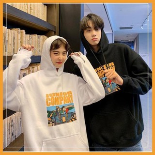 💥FREESHIP💥 Áo Hoodie Đôi Junior Company Unisex Form thường phong cách Hàn Quốc mã HD46 Chất nỉ đẹp ấm - Tặng vòng xinh