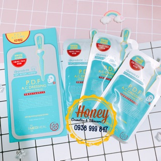 💎💠MẶT NẠ TINH CHẤT DỊU DA TỔN THƯƠNG MEDIHEAL P.D.F AC DRESSING AMPOULE MASK💦