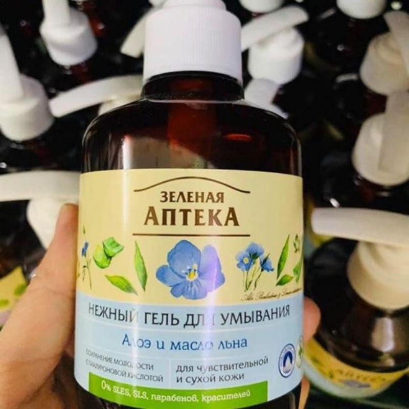 Gel rửa mặt Anteka Green Pharmacy