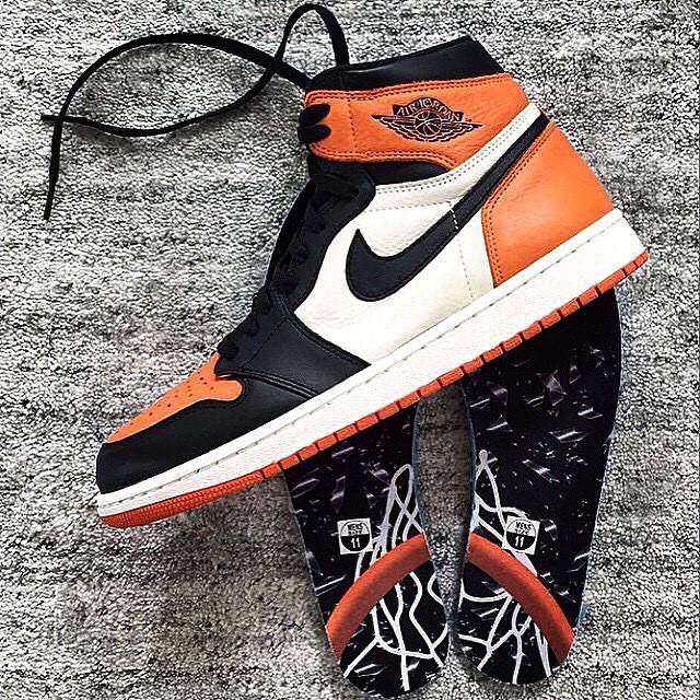 Giày air Jordan 1 High 2021 màu cam , giày sneaker jodan 1 cam cao cổ , giày jd1 hot trend bản đẹp nam nữ