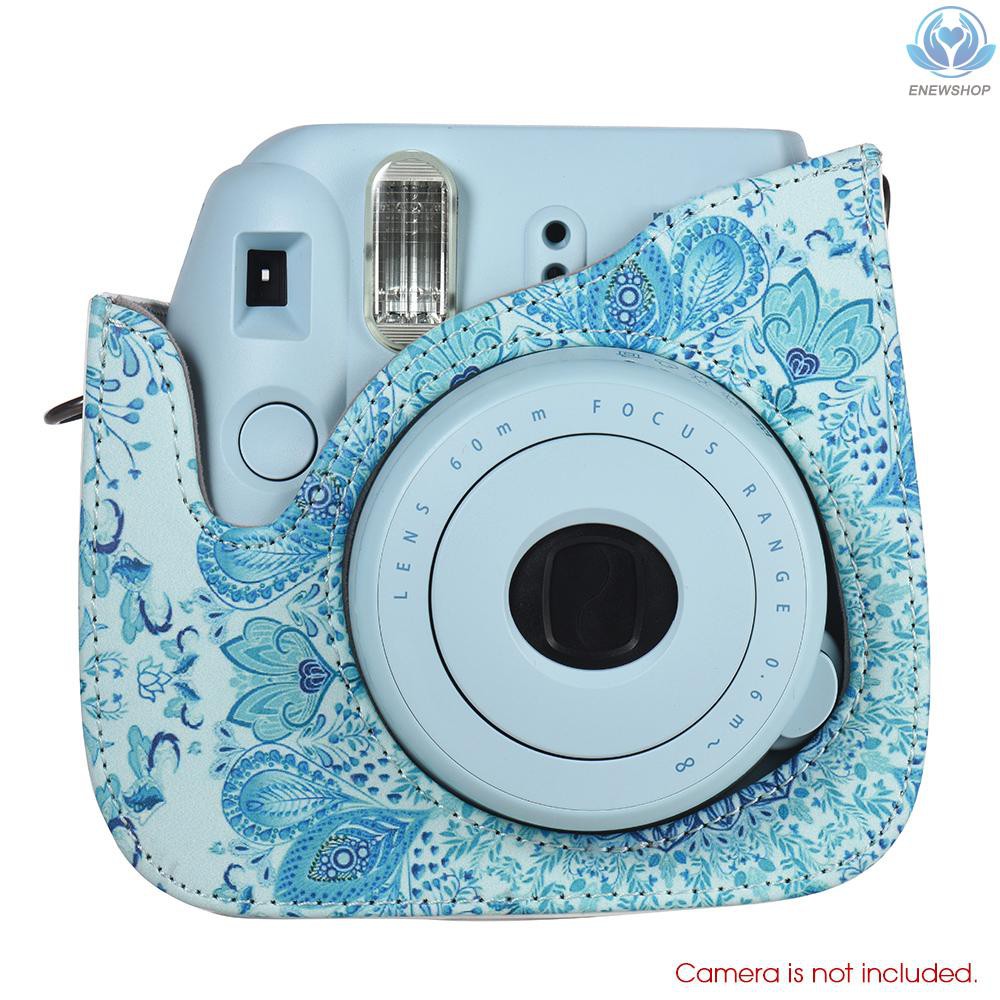 Túi Da Pu Andoer Đựng Máy Ảnh Fujifilm Instax Mini 9 / 8 + / 8s / 8